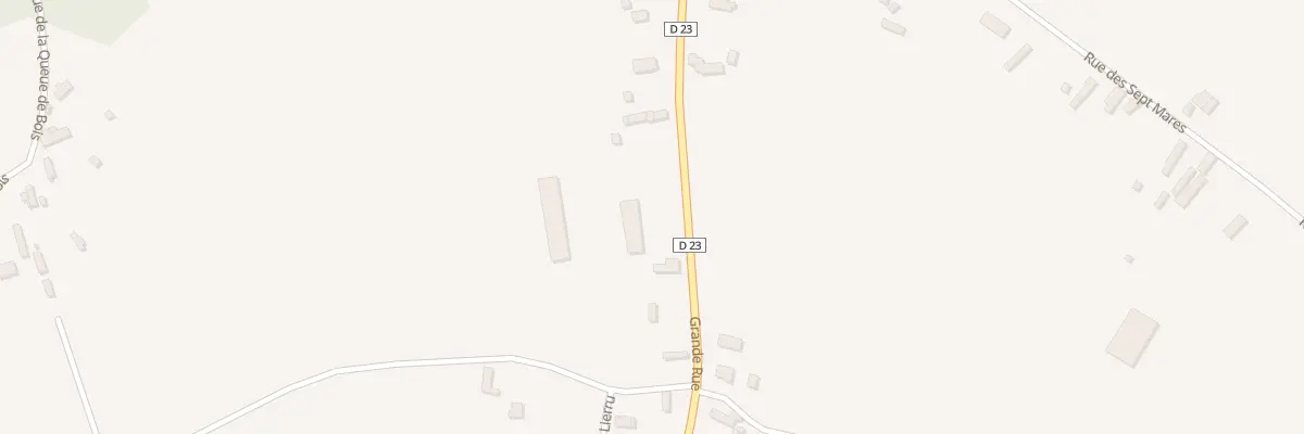 Plan du 125 Rue de la Grande Rue au Lesme