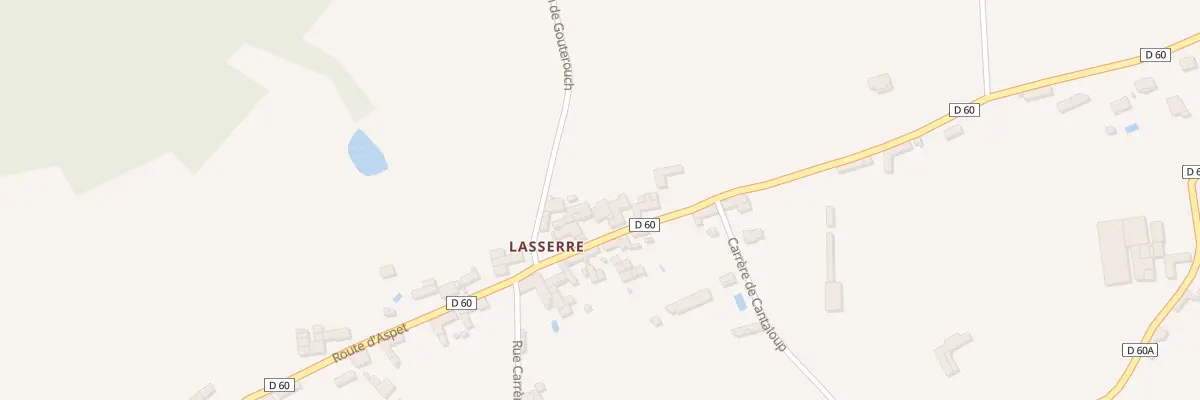 Plan du 26 Rue Carrere de Lasserre à Estadens