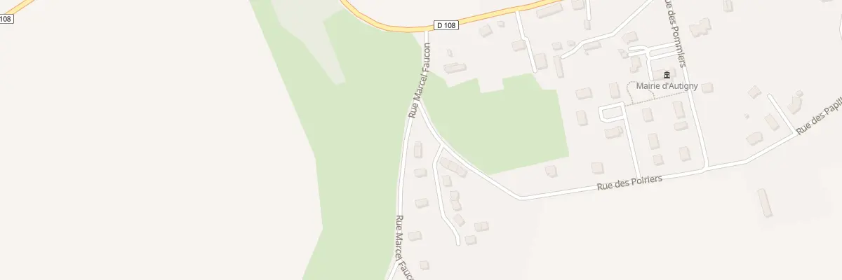 Plan du 5074 Cote de la Hayette à Autigny