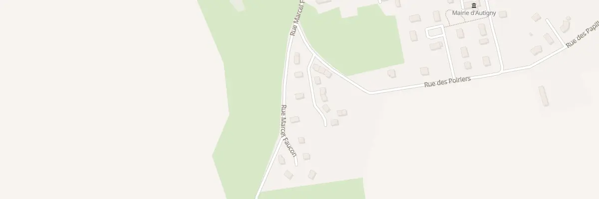 Plan du 169 Rue Marcel Faucon à Autigny