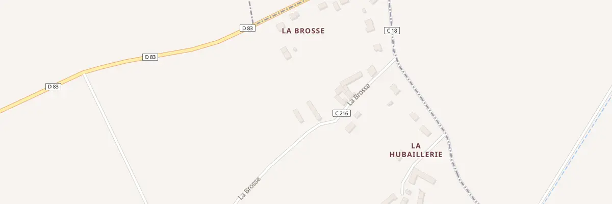 Plan du 27 La Brosse à Tauxigny-Saint-Bauld