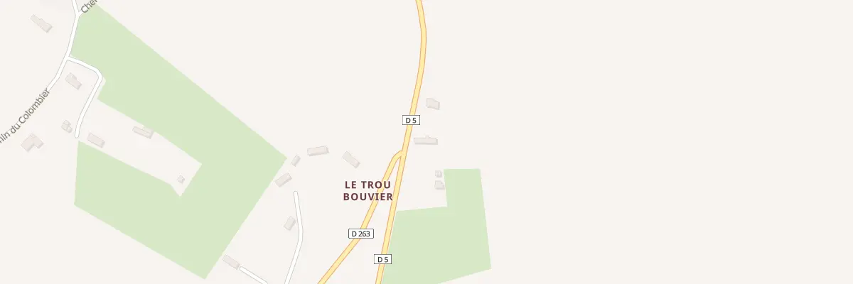 Plan du 649 Rte du Manoir à Blacqueville