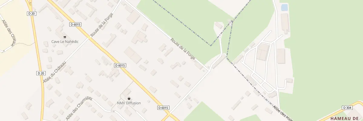 Plan du 354 Rte de la Forge à Croix-Mare