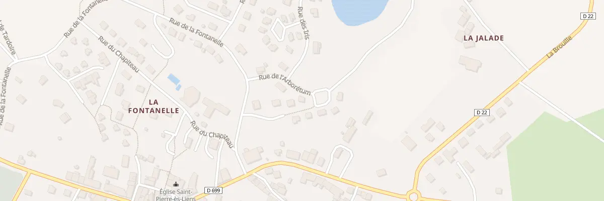Plan du 8 Rue de l’Arborétum à Cussac