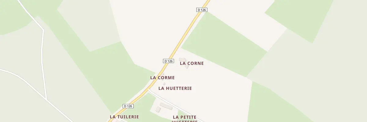 Plan du 5030 La Corne à Gréez-sur-Roc
