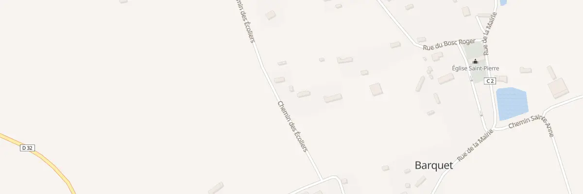 Plan du 3 Che des Ecoliers à Barquet