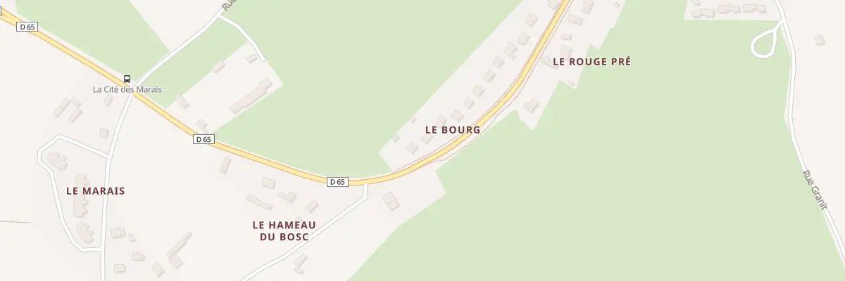 Plan du 5087B Le Bourg au Mesnil-sous-Jumièges