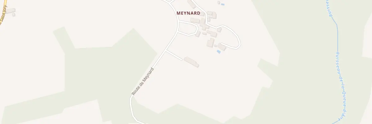 Plan du 86 Meynard à Saint-Martin-de-Fressengeas