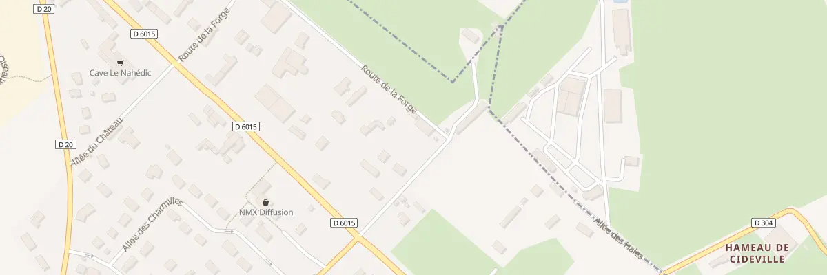 Plan du 390 Rte de la Forge à Croix-Mare