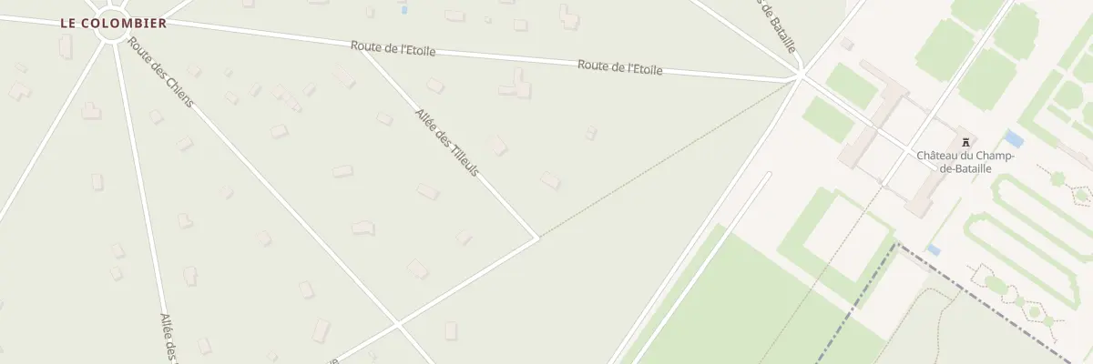 Plan du 2 All des Tilleuls à Sainte-Opportune-du-Bosc