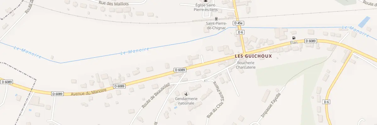 Plan du 425 Av du Manoire à Saint-Pierre-de-Chignac