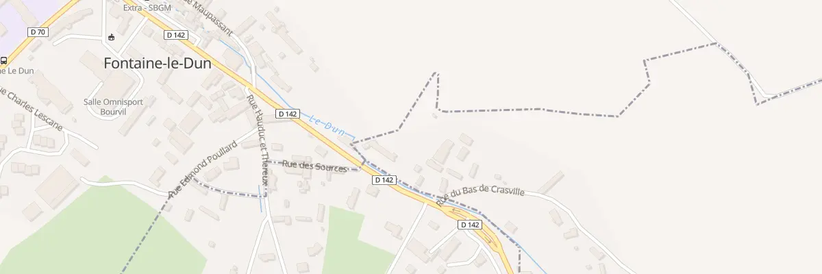 Plan du 20 Rue du Bas de Crasville à Crasville-la-Rocquefort