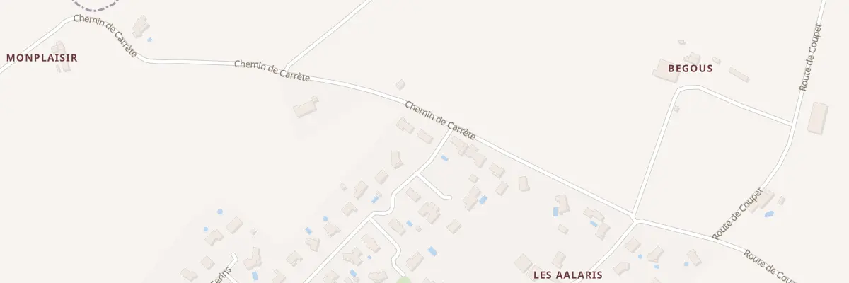 Plan du 8 Che de Carrète à Golfech