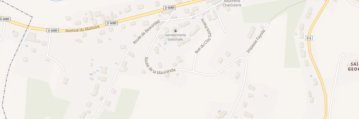 Plan du 295 Rte de la Maurandie à Saint-Pierre-de-Chignac