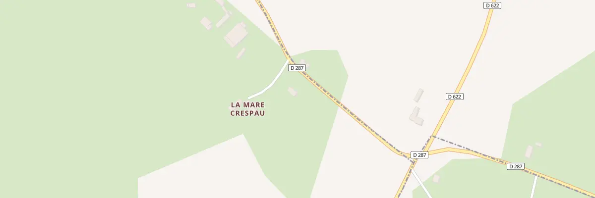 Plan du 5011 La Mare Crespeau à Saint-Germain-des-Grois