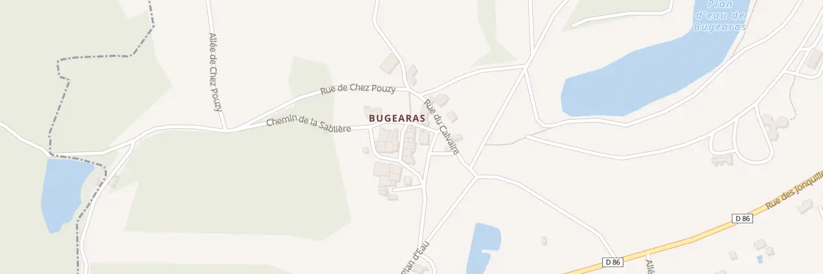Plan du 12 All du Bugearas à Chaillac-sur-Vienne