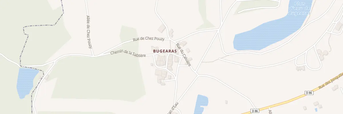 Plan du 14 All du Bugearas à Chaillac-sur-Vienne