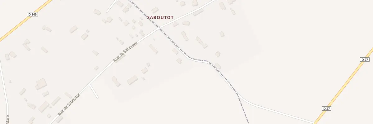 Plan du 6 Rue de la Plaine d’Amontot à Prétot-Vicquemare