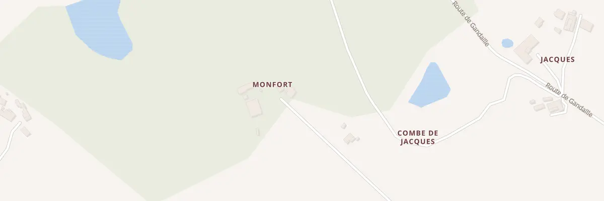 Plan du 5173 Combe de Jacques à Dondas