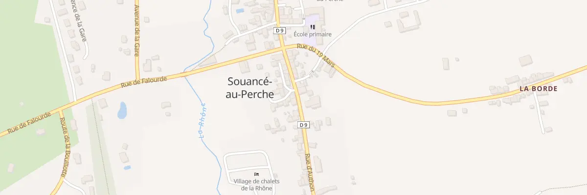 Plan du 10 Pl de la Gde Cour à Souancé-au-Perche