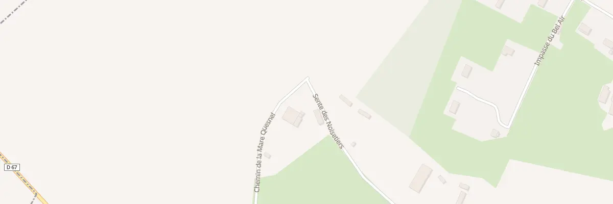 Plan du 498 Che de la Mare Quesnel à Ouville-l’Abbaye