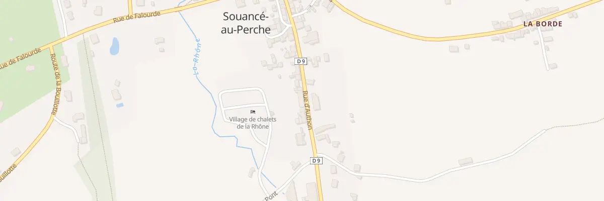 Plan du 26 Rue d’Authon à Souancé-au-Perche