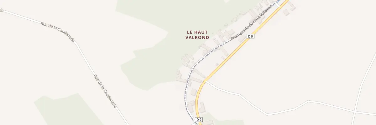 Plan du 6 Prom de Haut Valleron à Fontaine-les-Coteaux