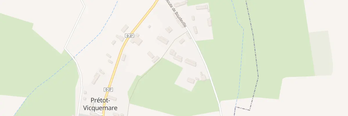 Plan du 4 Rte de Boudeville à Prétot-Vicquemare