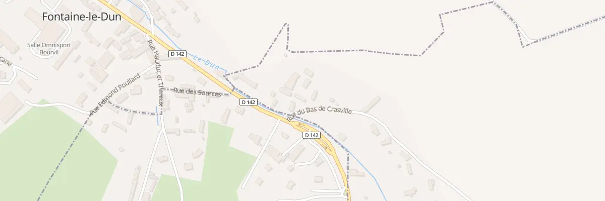 Plan du 14 Rue du Bas de Crasville à Crasville-la-Rocquefort