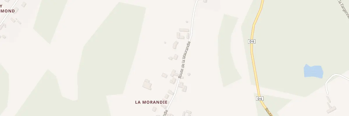 Plan du 1060 Rte de la Maurandie à Saint-Pierre-de-Chignac