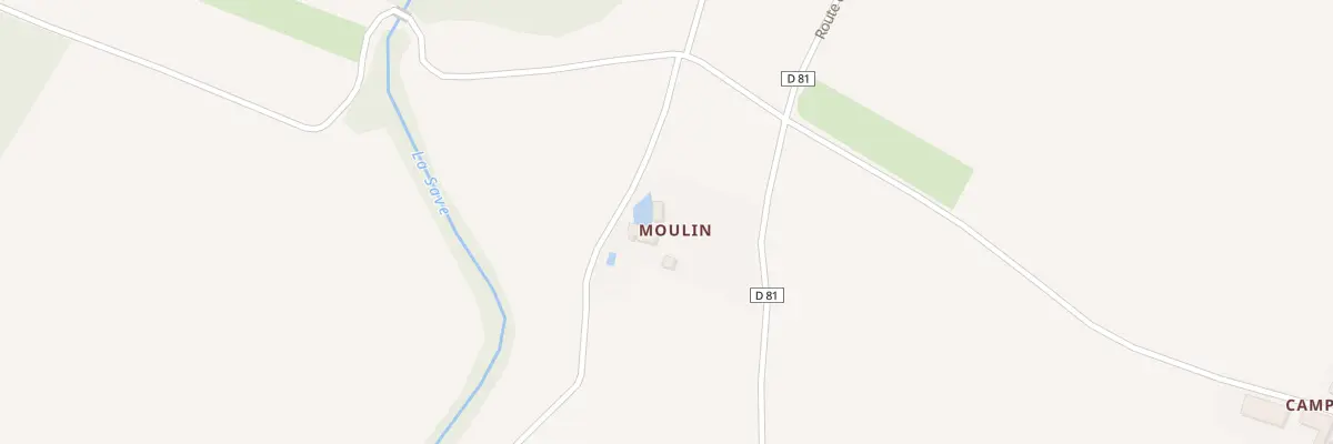 Plan du 22 Moulin à Mirambeau