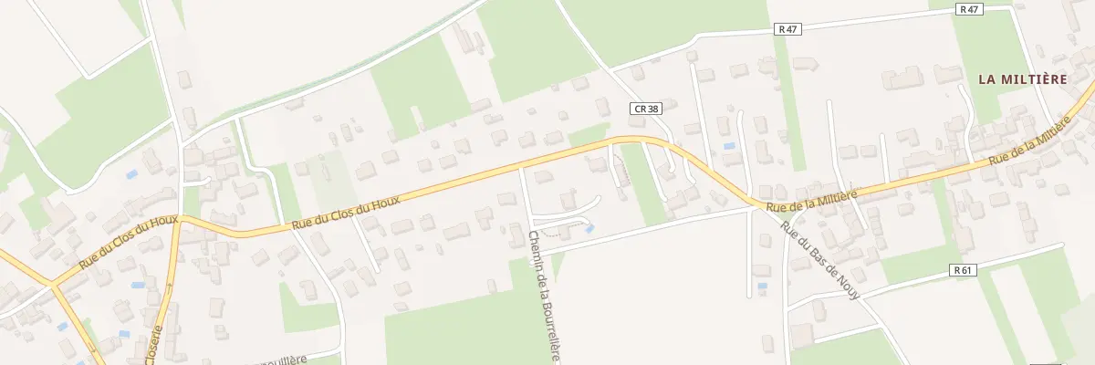 Plan du 42 Rue du Clos du Houx à Montlouis-sur-Loire