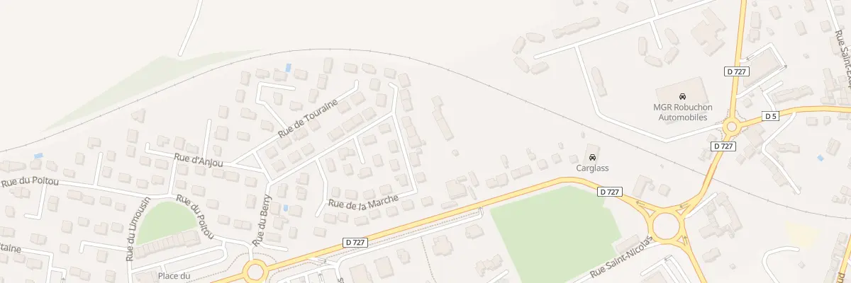 Plan du 30 Rue de la Marche à Montmorillon