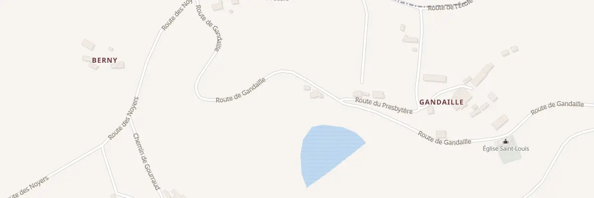 Plan du 5066 Gandaille à Dondas