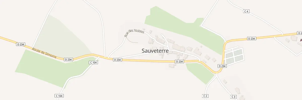 Plan du 54 Chem de la Grande Ecole à Sauveterre