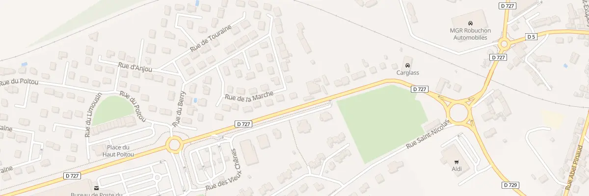 Plan du 24 Rue de la Marche à Montmorillon