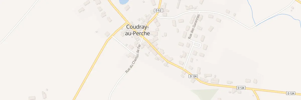 Plan du 4 Rue des Moulins à Coudray-au-Perche