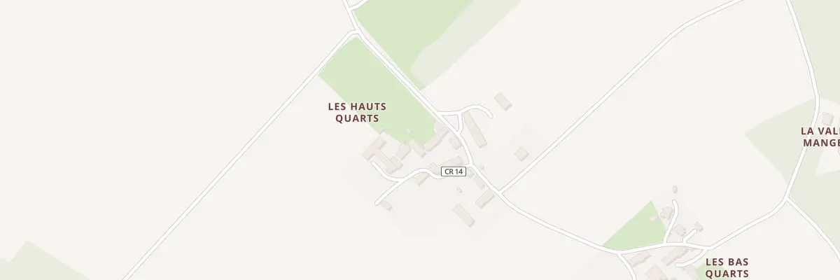 Plan du 2 Les Hauts Quarts à Cormery