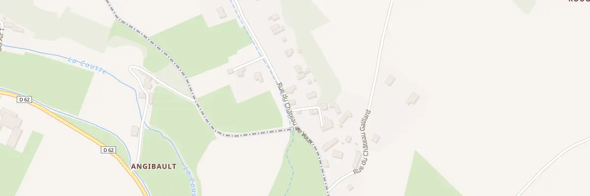 Plan du 5 Rue du Château de Vaux à Chançay