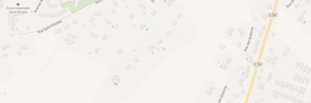 Plan du 21 Rue des Poirières à Montmorillon