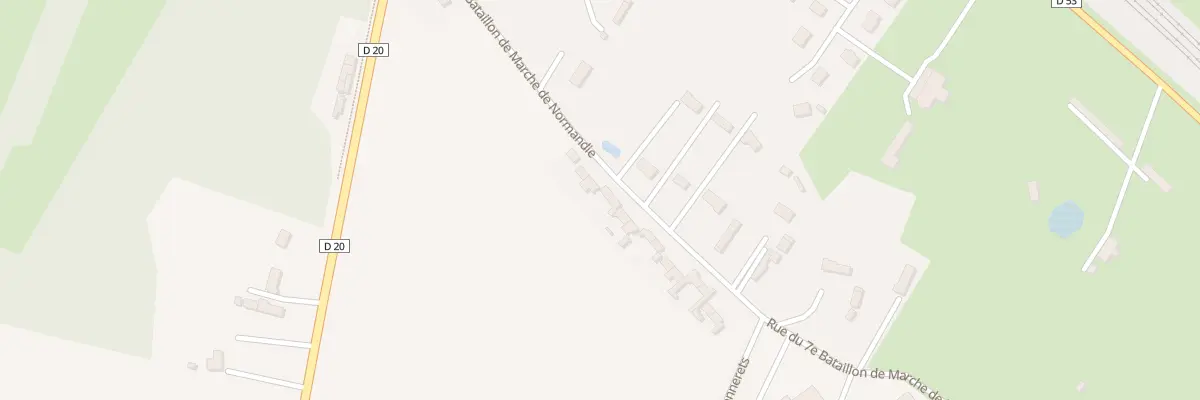 Plan du 270 Rue du 7eme Bnm à Motteville