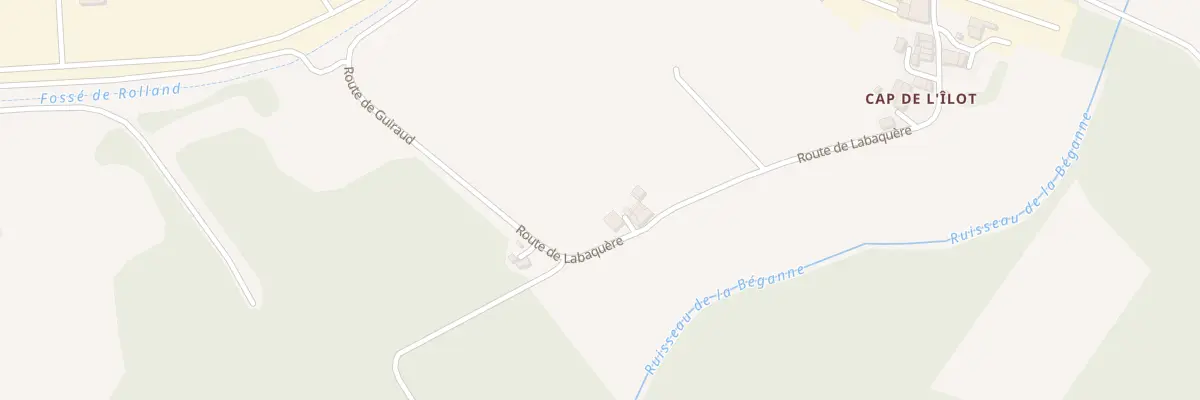 Plan du 40 Rte de Labaquère à Golfech