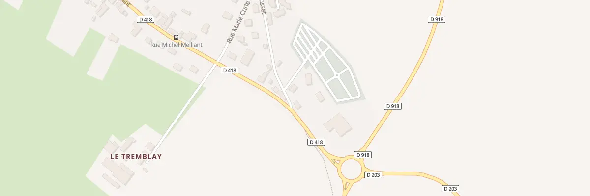 Plan du 374 Les Grois à Sablons sur Huisne