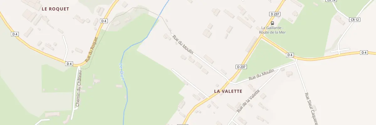 Plan du 2 Lot du Dun à La Gaillarde