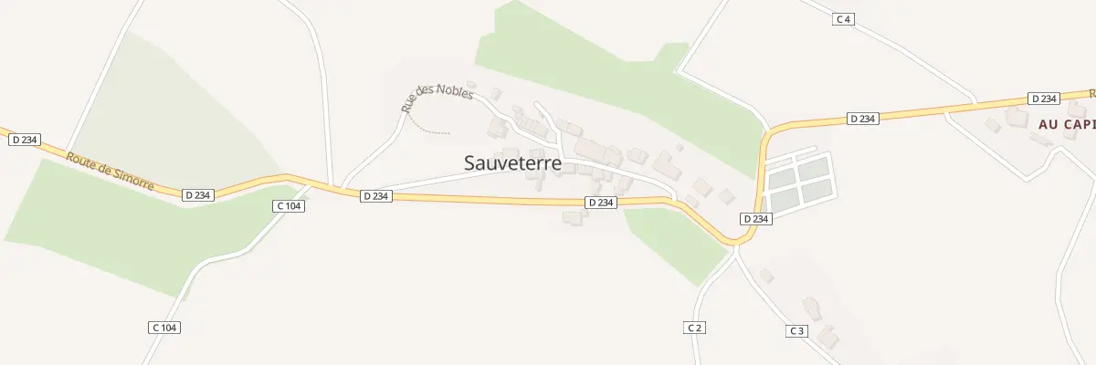 Plan du 9 Chem de la Grande Ecole à Sauveterre