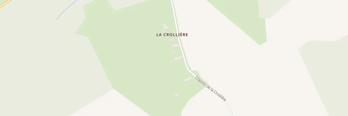Plan du 6 La Crolliere à Baillou