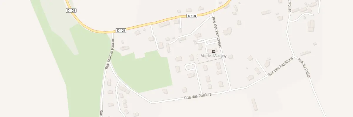 Plan du 157 Rue des Cerisiers à Autigny