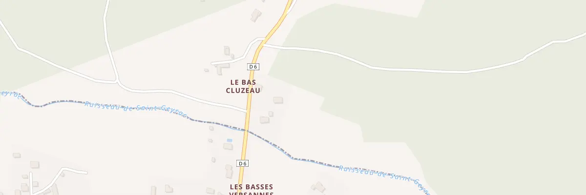 Plan du 3849 Rte des Versannes à Saint-Pierre-de-Chignac