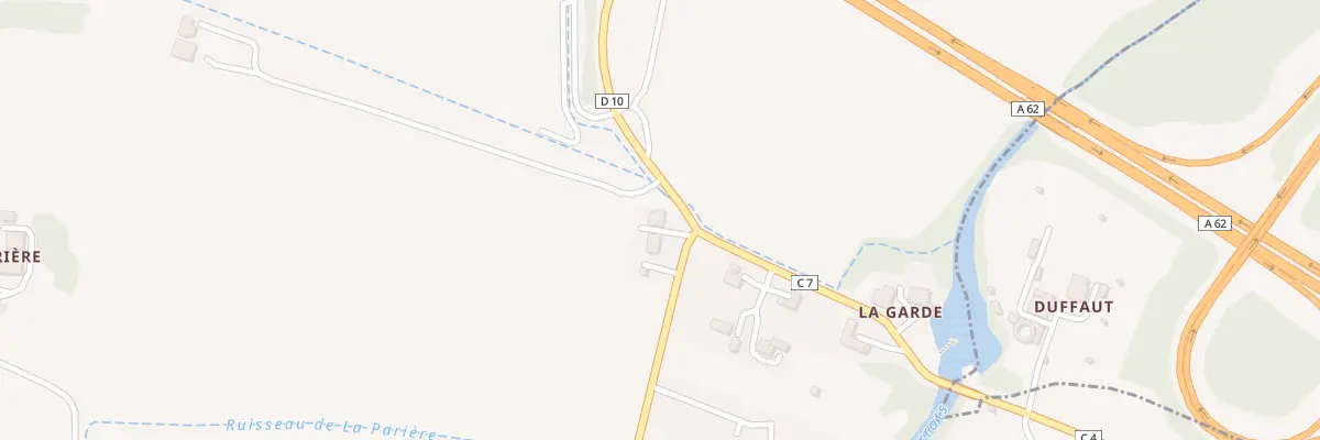 Plan du 5022 Fourcaveau à Saint-Cirice