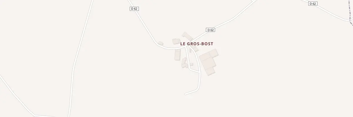 Plan du 5100 Le Gros Bos à Gajoubert